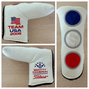 NEU 2008 Titleist Scotty Cameron Team USA Ryder Cup White Blade Putter Headcover - Bild 1 von 4
