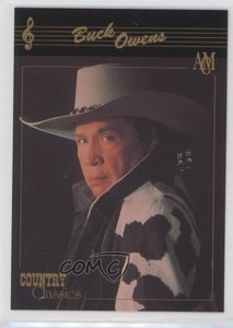 1992 Collect-A-Card Country Classics Buck Owens #7 0a3
