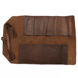 Pro Chef Plating Kit Storage Bag Case Genuine Leather Bag Chef Tools Kit Bag - Picture 1 of 8