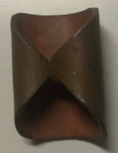 Vintage Brass Cub Boy Scouts Neckerchief slide Woggle USED - Picture 1 of 2