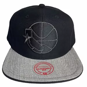 Mitchell & Ness NBA Golden State Warriors Snapback Cap Flat Bill Mütze grau schwarz - Bild 1 von 9