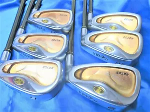 SET DI FERRI DA GOLF 3 STELLE ORO HONMA BERES MG703 6PZ R-FLEX MAZZE DA GOLF NWO - Foto 1 di 5