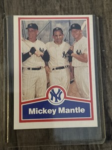 1989 CMC Limited Edition Mickey Mantle Roger Maris Yogi Berra #10 HOF
