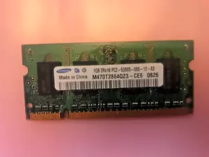 SAMSUNG 1GB 2Rx16 PC2-5300S DDR2-800 200-PIN DIMM M470T2864QZ3-CE6 - Picture 1 of 2