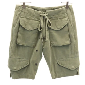 GREG LAUREN Made in USA cargo shorts khaki Men's - Picture 1 of 10