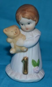 Figura coleccionable ENESCO cumpleaños niñas 1 edad - Imagen 1 de 1