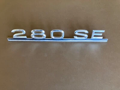 Mercedes-Benz Original W126 280SE Trunk Nameplate Emblem 1268170115 (1979-1991) - image 1 of 4