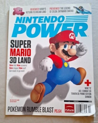 Nintendo Power Magazine # 272 October 2011 Super Mario 3D Land, NewsStand Rare! - Image 1 of 4