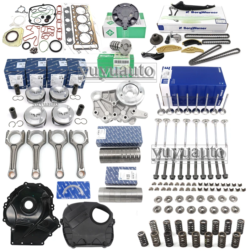 Kit de reconstrucción de motor OEM Ø23mm Volkswagen Tiguan GTI Audi A4 A5 2.0T mejorado Foto 1 de 4