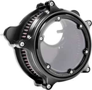 PERFORMANCE MACHINE (PM) 0206-2156-SMB Vision Air Cleaner - Black Ops™ - Picture 1 of 3