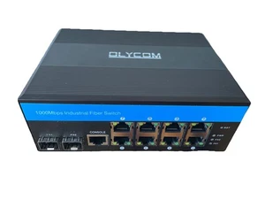 Switch Industriale Gigabit Ethernet L2 Gestito 8 X Porte Gigabit 2 X Slot SFP... - Foto 1 di 8