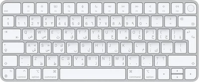 Appe Magic Keyboard with Touch ID 2021 - Silver - Arabic MK293AC/A - Image 1 of 4