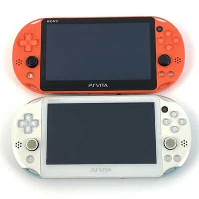 Sony PS Vita Console PCH-2000 Lot of 2 Untested For Parts Repair Japan 8725 UG - Image 1 of 4