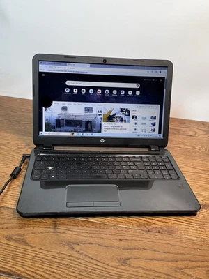 Damaged HP 15-r150sa Laptop | Intel i5-4210U | 6GB RAM | 1TB HDD | Windows 10 - Image 1 of 4