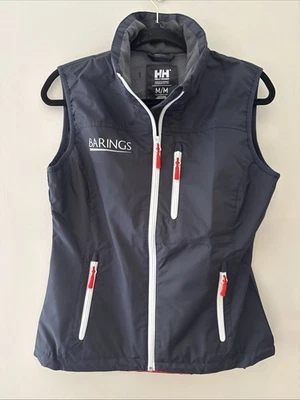 Helly Hansen Crew Vest Womens Medium Navy Sailing Coastal HH Pockets Outdoor - Image 1 of 4
