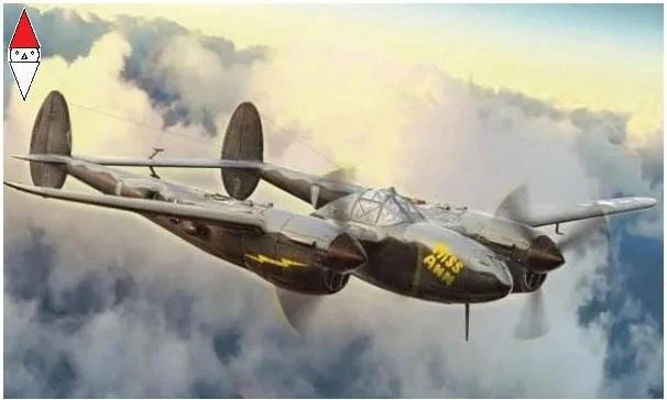 ITALERI 1/72 P-38J LIGHTNING - Immagine 1 di 1