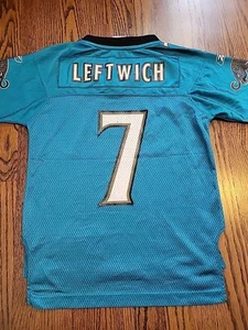 Reebok Byron Leftwich Jacksonville Jaguars NFL Football Jersey Youth Small 8 - Picture 1 of 9
