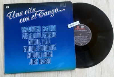 Tango Milonga VARIOUS Una cita con el Tango V. 1 Canaro Biaggi Basso Colombia LP - Image 1 of 4