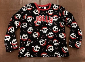 The Nightmare Before Christmas Fleece Top Shirt - Größe Large (Passform Medium) - Bild 1 von 12