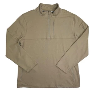 Cannae Pro Gear Herren 1/4 Zip Sweater Gr. Large Tactical Pullover Desert Brown - Bild 1 von 11