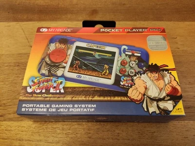 Street Fighter II 2 Handheld Colour Screen Console - My Arcade - Capcom - New - Image 1 of 4