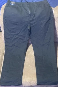 Banana Republic Herren Stretch schmale Passform 5 Taschen Hose schwarz Größe 36x30 neu mit Etikett - Bild 1 von 3