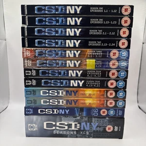 CSI: NY New York Season 1-9 DVD Complete Series 1 2 3 4 5 6 7 8 9 Region 2 UK - Picture 1 of 13