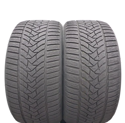 295 35 21 2x DUNLOP 295/35 R21 107V WinterSport5 Winterreifen 5,8-7,2mm 2019 - Bild 1 von 4