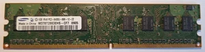 Samsung 1 Go DDR2 800 MHz DIMM PC2-6400U – 1Rx8 – Modèle M378T2863EHS-CF7 - Picture 1 of 2