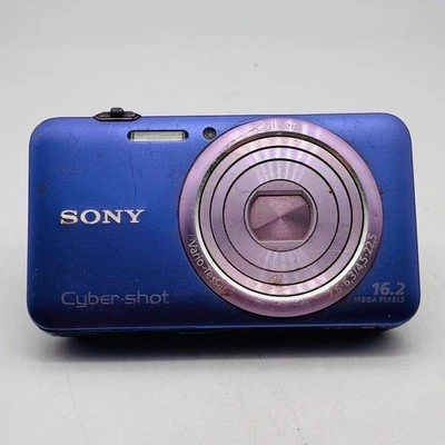 SONY DSC-WX7 Cyber Shot Digital Camera Purple 16.2MP Carl Zeiss 5X from JAPAN - Image 1 of 4