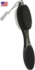 Fußfeile Hornhautentferner 4 in 1, Fußschaber Pediküre Werkzeuge mit Bimsstein, - Bild 1 von 6