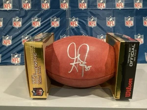 Greg Jennings Autogramm NFL Game Ball Green Bay Packers Echtheitszertifikat von NFL AUKTION - Bild 1 von 3