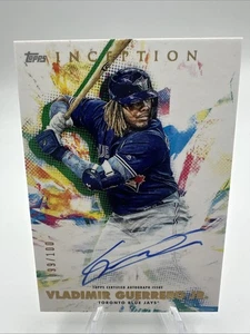 2020 Vladimir Guerrero Jr. Topps Inception Auto 99/100 Rookies & Emerging Stars - Picture 1 of 3