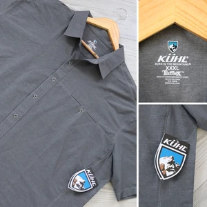 KUHL Hemd Herren 3XL Tufflex Renegade Blackout Kurzarm Performance Knopfleiste - Bild 1 von 8