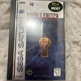 Double Switch (Sega Saturn NTSC-U, 1995) Factory Sealed