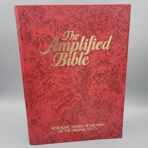 The Amplified Bible Giant Print The Lockman Foundation Hardcover Good - Bild 1 von 20