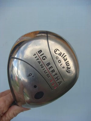 CALLAWAY BIG BERTHA TITANIUM 454, 9 DEGREE DRIVER - Image 1 of 4