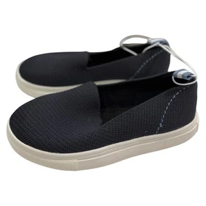 NUEVAS Zapatillas sin cordones Lily & Dan para niños pequeños de material reciclado azules talla 9/10 - Imagen 1 de 12