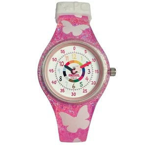 Butterfly Kids Analog Watch - Time Teacher - Easy-to-Read Dial! Hypoallergeni... - Picture 1 of 2
