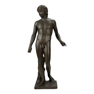 Antinous Farnese Bronze Statue – Greek Roman Sculpture Museum-Grade Copy - Picture 1 of 12