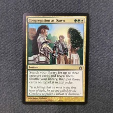 MTG CONGREGATION AT DAWN x1 : Ravnica: City of Guilds : Uncommon : NM : 2005