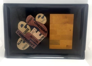 Vintage Couroc of Monterey Käsetablett Wurstwaren mit Schneidebrett MCM USA - Bild 1 von 7