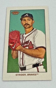 2024 Topps 206 Spencer Strider Blank Back /10 Atlanta Braves - Picture 1 of 2