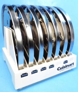 7 CUISINART DLC-7 FOOD PROCESSOR DISCS + HOLDER - Picture 1 of 4