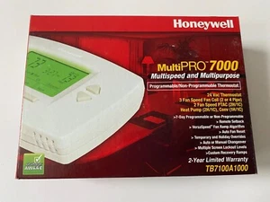 Honeywell TB7100A1000 MultiPRO 7000 Programmable and Non-Programmable Thermostat - Picture 1 of 8
