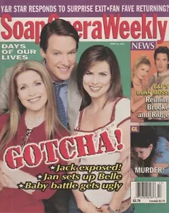 Soap Opera Weekly April 23, 2002 MATT ASHFORD-JULIANNE MORRIS-MATT CEDENO-FIONA - Foto 1 di 1