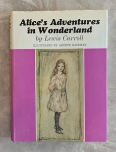 Alice's Adventures in Wonderland 1969 Lewis Carroll Arthur Rackham Book Rare - Picture 1 of 11