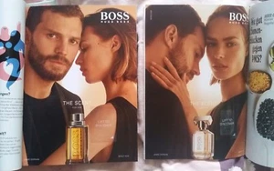 Jamie Dornan Hugo Boss The Scent Werbung + 2 Proben Glamour Magazin Zeitschrift  - Bild 1 von 5