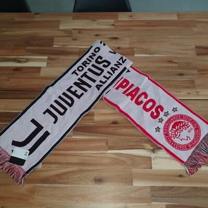 SCIARPA SCARF BUFANDA CALCIO CHAMPIONS LEAGUE JUVENTUS JUVE OLYMPIACOS - Foto 1 di 1