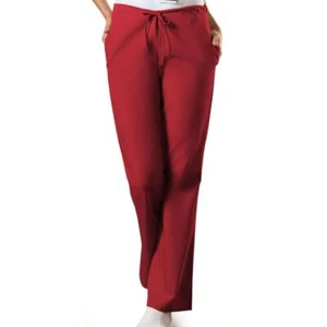 Cherokee Workwear Originals Flare Leg Drawstring Scrub Pant | 4101 REGULAR - Picture 1 of 41